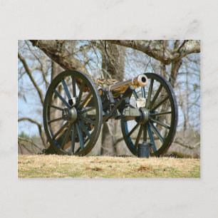 Carte Postale Canon en laiton