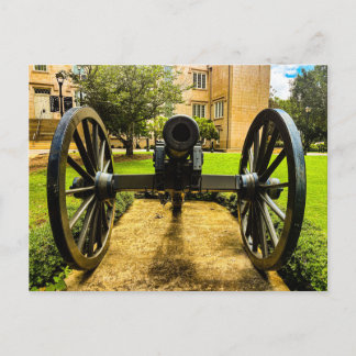 Carte Postale Canon historique au Georgia Military College