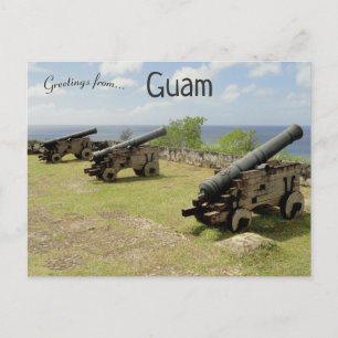 Carte Postale Canons à Guam