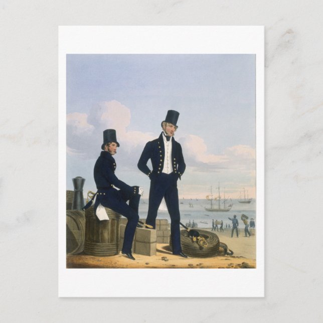 Carte Postale Canons, canots et charpentiers, plaque 11 de (Devant)