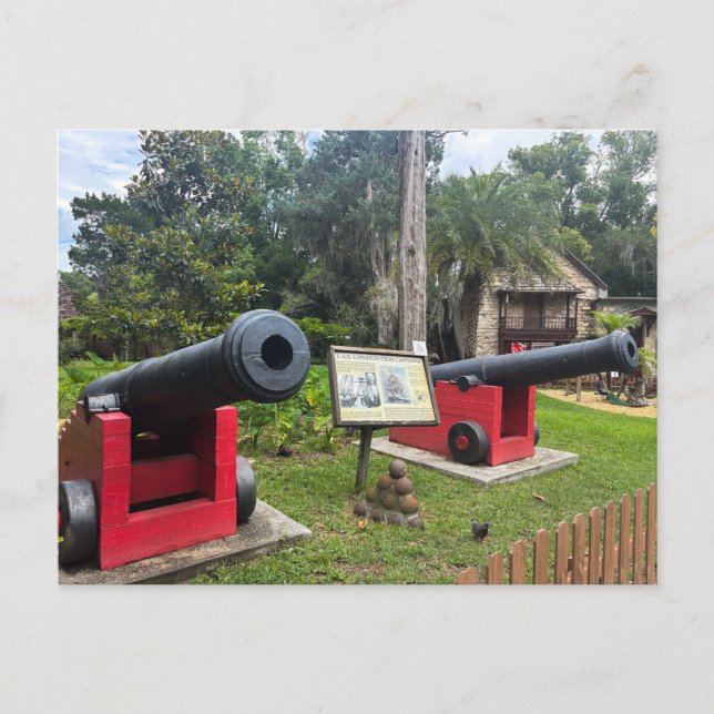 Carte Postale Canons de l'U.S.S. Constitution  (Devant)