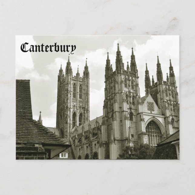 Carte Postale Canterbury (Devant)