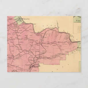 Carte Postale Canton de French Creek