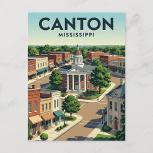 Carte Postale Canton, Mississippi