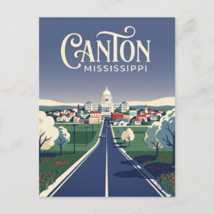 Carte Postale Canton Mississippi