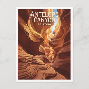 Carte Postale Canyon Antelope Page Arizona Cadeau