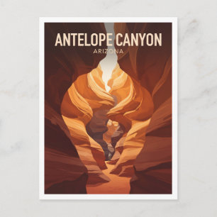 Carte Postale Canyon Antelope Page Arizona Souvenir