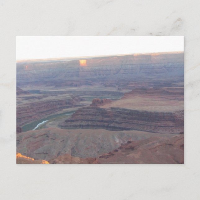 Carte Postale Canyon coloré (Devant)