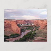 Canyon de Chelly, Arizona, au coucher du soleil