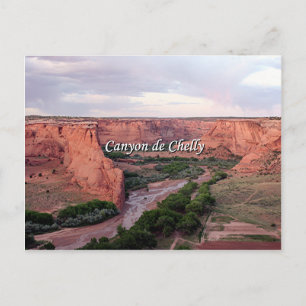 Carte Postale Canyon de Chelly, Arizona, au coucher du soleil