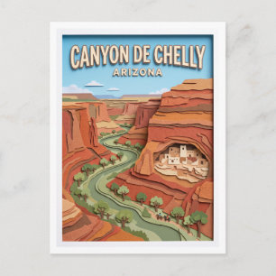 Carte Postale Canyon de Chelly Chinle Arizona