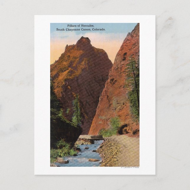 Carte Postale Canyon de Cheyenne Sud (Devant)