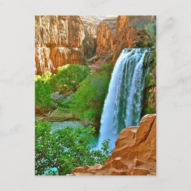 Carte Postale Canyon de Havasu Falls (Devant)