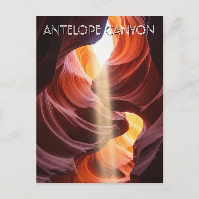 Carte Postale Canyon de l'Antilope  Souvenir (Devant)