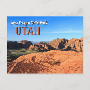 Carte Postale Canyon de neige Utah