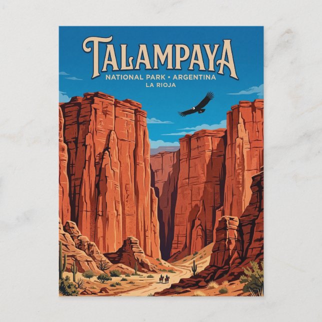 Carte Postale Canyon de Talampaya (Devant)