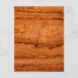 Carte Postale Canyon en cuivre Granite, or ambre montagnes de Se