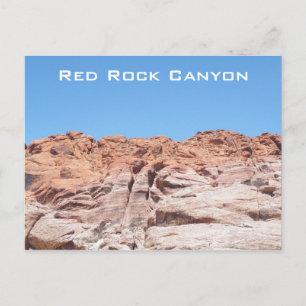 Carte Postale Canyon Red Rock
