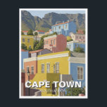 Carte Postale Cap Bo-kaap Afrique du Sud<br><div class="desc">Bo-Kaap est un quartier historique et animé du Cap, en Afrique du Sud, connu pour ses maisons colorées et son riche patrimoine culturel. Située sur les hauteurs de Signal Hill, la région fut à l'origine établie au XVIIIe siècle comme un hameau pour les esclaves libérés, dont beaucoup venaient de Malaisie,...</div>