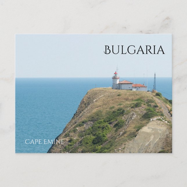 Carte Postale Cap Emine. Bulgarie (Devant)