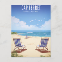 Cap Ferret - poster - Affiche