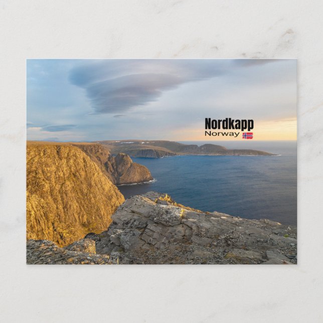 Carte Postale Cap Nord (Devant)