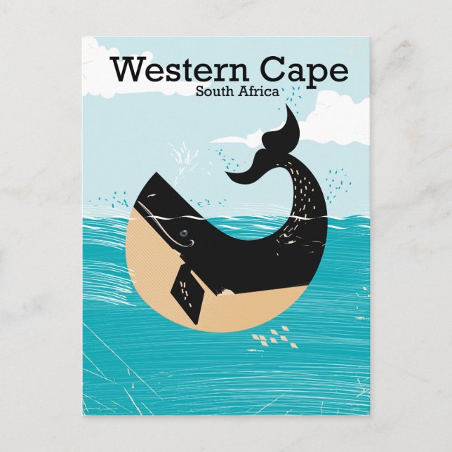 Carte Postale Cap-Occidental Afrique du Sud (Devant)