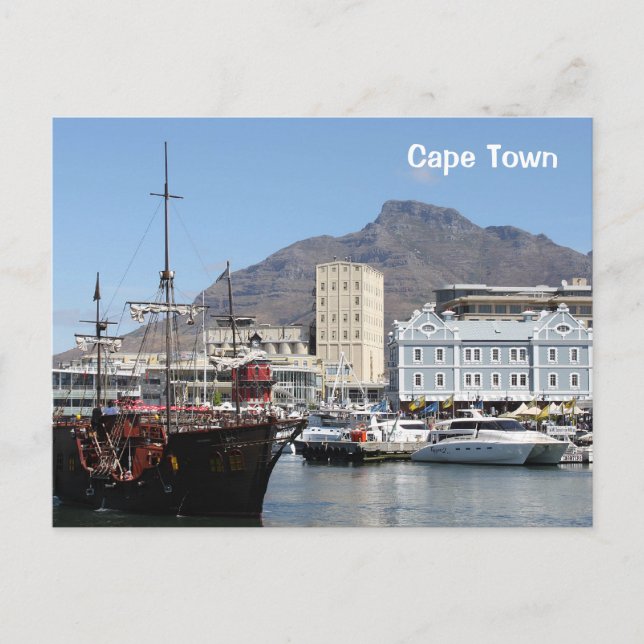 Carte Postale Cap V&A Waterfront, Afrique du Sud (Devant)