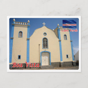 Carte Postale Cap Vert - Boa Vista - Père Noël Isabel Church -