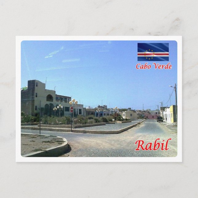 Carte Postale Cap-Vert - Rabil - (Devant)
