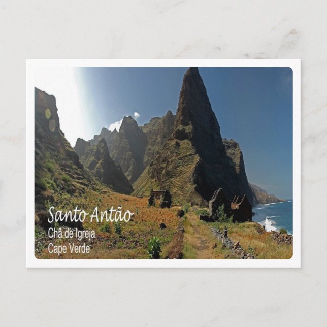 Carte Postale Cap-Vert - Santo Antao - (Devant)