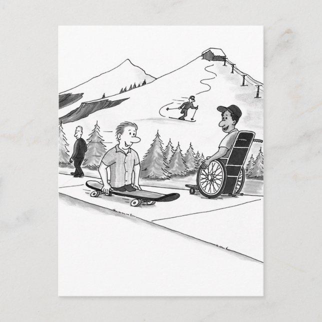 Carte Postale Capacité d'incapacité (Devant)