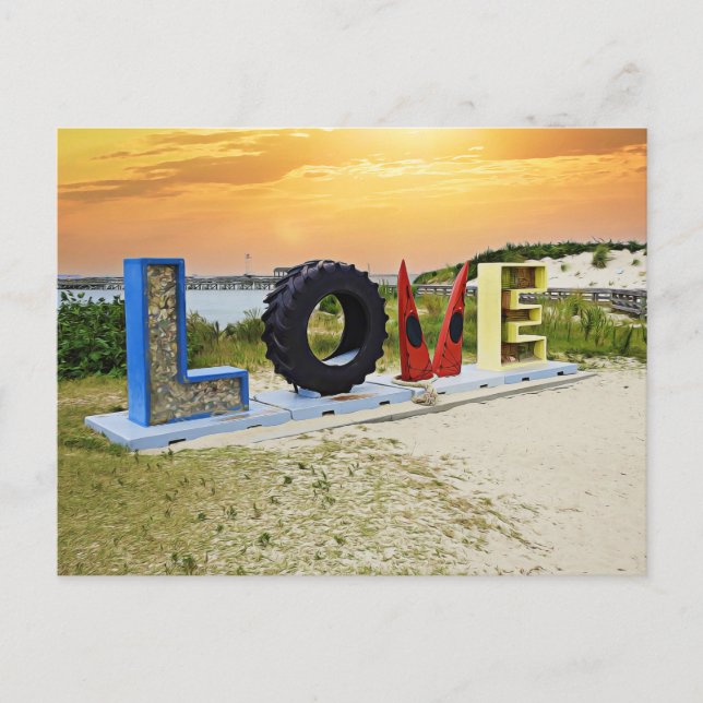 Carte Postale Cape Charles - Eastern Shore -- Virginia (Devant)