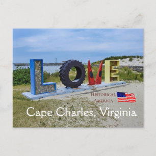 Carte Postale Cape Charles Virginia - Amérique historique