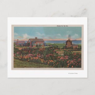 Carte Postale Cape Cod, MassachusettsHomes by the Sea View