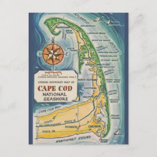 Carte Postale Cape Cod National Seashore 