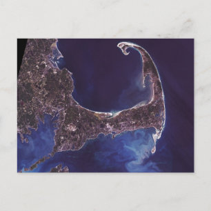 Carte Postale Cape Cod - Photo satellite