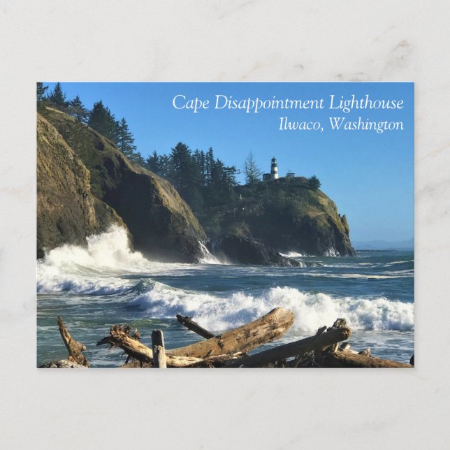 Carte Postale Cape Disappointment Lighthouse, Washington (Devant)