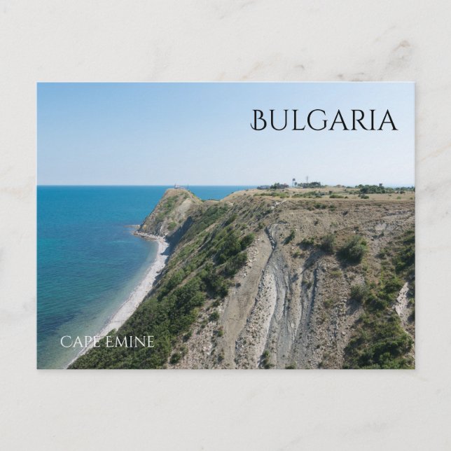 Carte Postale Cape Emine. Bulgarie (Devant)