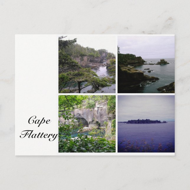 Carte postale Cape Flattery (Devant)