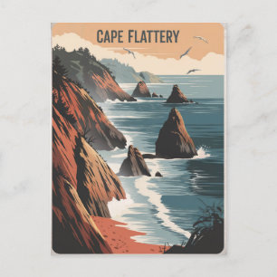 Carte Postale Cape Flattery Vintage