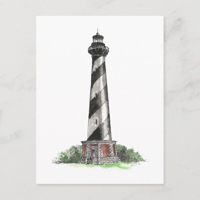 Carte Postale Cape Hatteras Lighthouse (Devant)