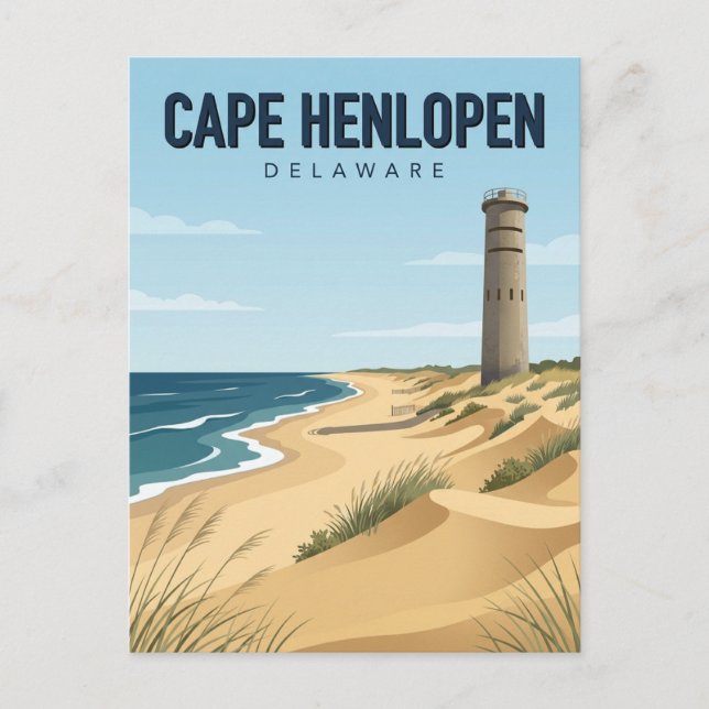 Carte Postale Cape Henlopen State Park Delaware (Devant)