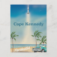 Cape Kennedy, Floride États-Unis impression de voy