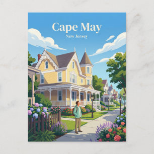 Carte Postale Cape May États-Unis