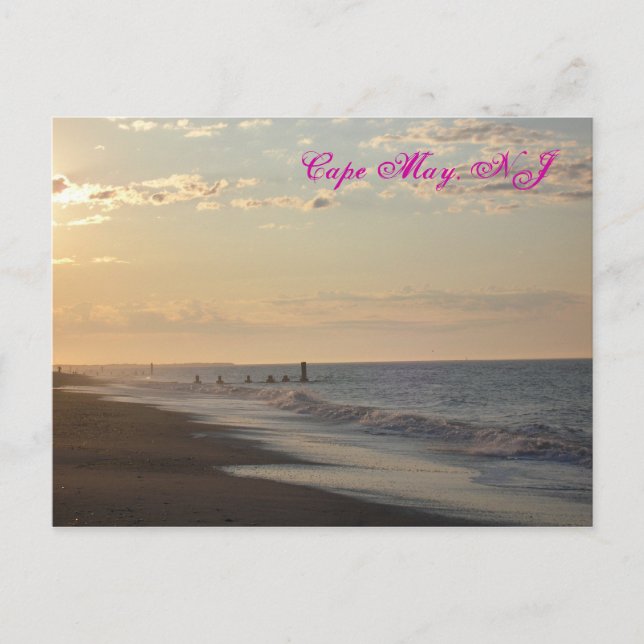 Carte postale Cape May Lowtide (Devant)