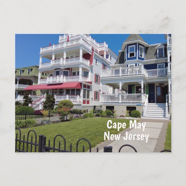 Carte Postale Cape May New Jersey (Devant)