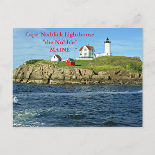 Carte Postale Cape Neddick Lighthouse the Nubble, Maine Postcard