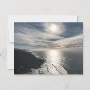 Carte Postale Cape Perpetua - Aigle en vol - près de Yachats, OR