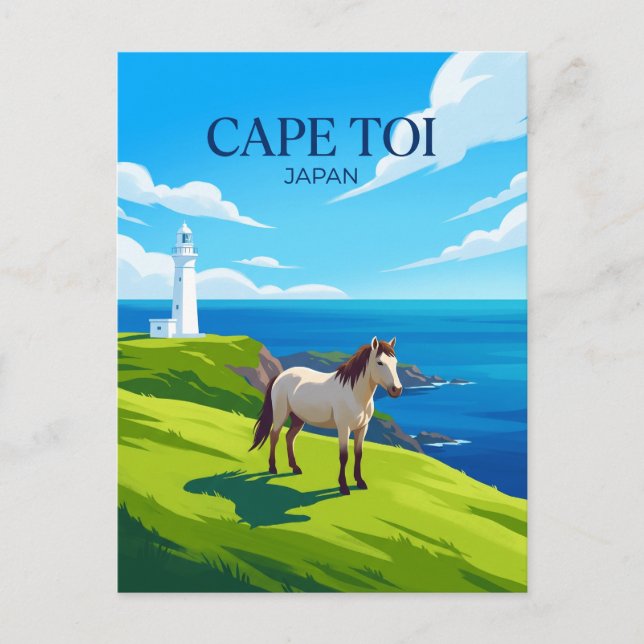 Carte Postale Cape Toi Japon (Devant)